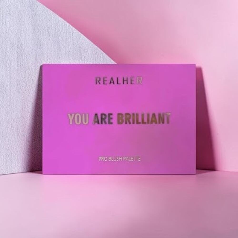 REALHER “You Are Brilliant” Pro Blush Palette - NEW